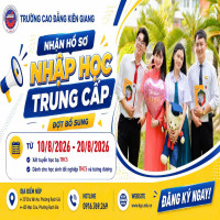 CƠ HỘI VẪN CÒN – ĐỢT BỔ SUNG NHẬN HỒ SƠ TRUNG CẤP ĐÃ CHÍNH THỨC MỞ!