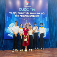02 SINH VIÊN CỦA TRƯỜNG CAO ĐẲNG KIÊN GIANG ĐẠT GIẢI KHUYẾN KHÍCH TRONG CUỘC THI VÔ ĐỊCH TIN HỌC VĂN PHÒNG THẾ GIỚI, TỈNH AN GIANG NĂM 2026