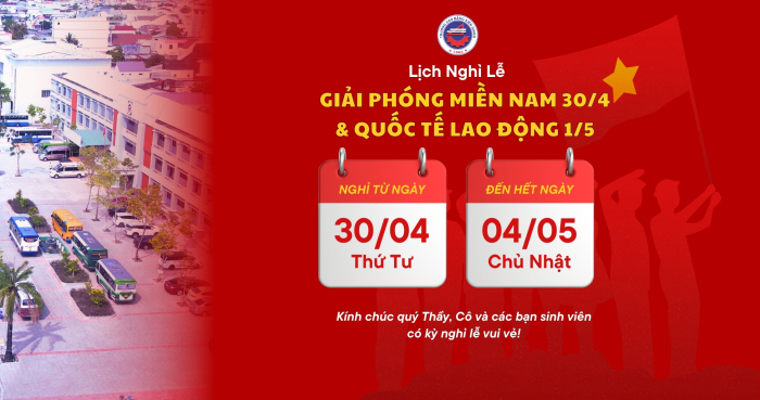LỊCH NGHỈ LỄ