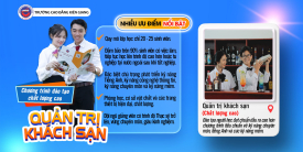 QUẢN TRỊ KHÁCH SẠN CHẤT LƯỢNG CAO – CHỌN KHÁC BIỆT ĐỂ DẪN ĐẦU