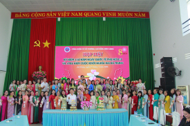 SÔI NỔI CÁC HOẠT ĐỘNG CHÀO MỪNG 8/3 CỦA CĐCS TRƯỜNG CAO ĐẲNG KIÊN GIANG