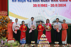 HỌP MẶT KỶ NIỆM 42 NĂM NGÀY NHÀ GIÁO VIỆT NAM 20/11 NĂM 2024