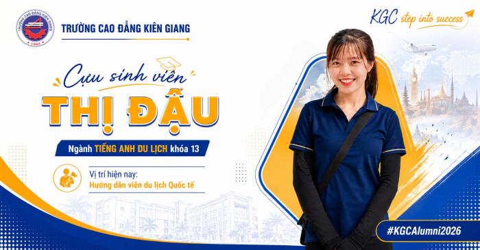 SỰ ĐỘT PHÁ CỦA CỰU SINH VIÊN THỊ ĐẬU TRONG NGÀNH TIẾNG ANH DU LỊCH
