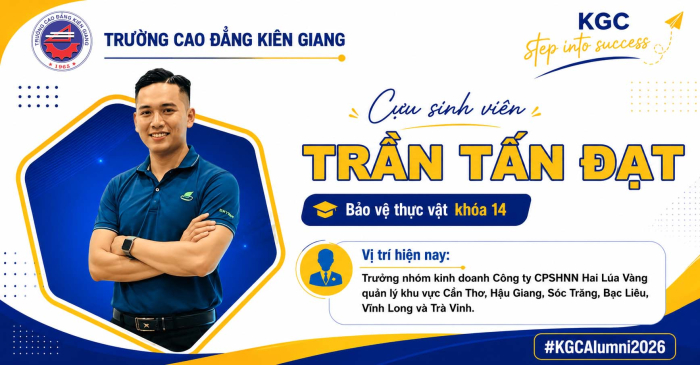 ALUMNI TRẦN TẤN ĐẠT: JOURNEY TO CONQUERING NEW OPPORTUNITIES