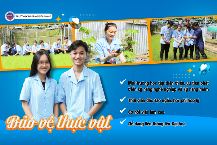 BẢO VỆ THỰC VẬT - NGÀNH HỌC “XANH” CHO TƯƠNG LAI BỀN VỮNG