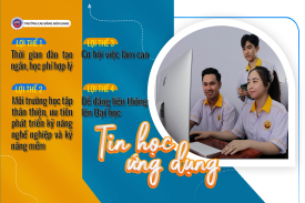 TIN HỌC ỨNG DỤNG – CÁNH CỬA VÀO THẾ GIỚI CÔNG NGHỆ HIỆN ĐẠI