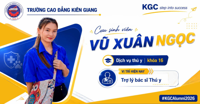 CỰU SINH VIÊN VŨ XUÂN NGỌC – VỮNG BƯỚC TRÊN CON ĐƯỜNG ĐÃ CHỌN