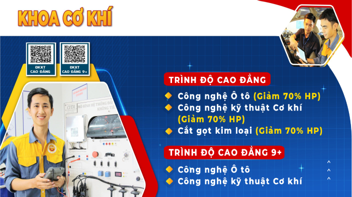 NẮM CHẮC CƠ HỘI THÀNH CÔNG VỚI NHÓM NGÀNH CƠ KHÍ